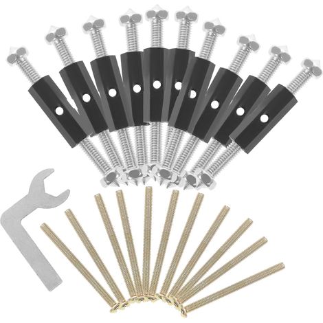 10pièces Dispositif De Réparation De Cassettes Outil De Réparation De Boîte Jonction Support Isolant Pour Installation Murale Pratique Pour Réparer Prises Électriques (1/5)