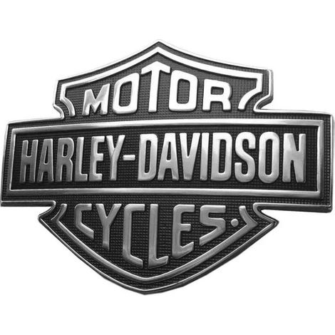 Set mit 2 3D Harley Davidson Emblemen für Motorradtank, Heckfender, Auto-Seitenkofferraum und Metallplaketten (1/5)