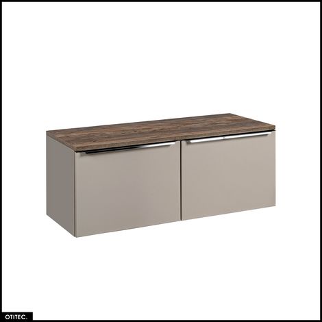 Meubles sous vasque - 120 cm - avec Plan - BOLD TAUPE (1/5)