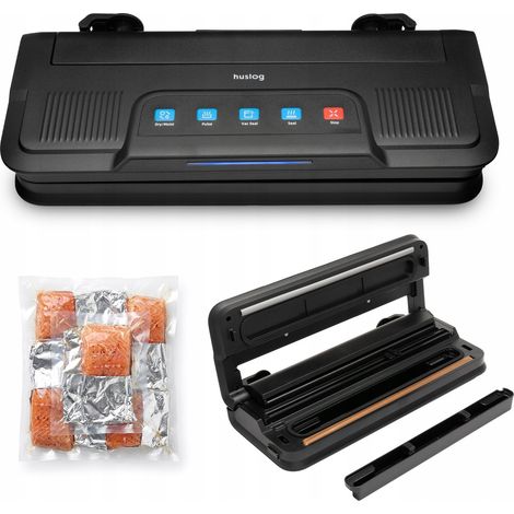 Sellador al vacío royal-catering hus1067 110W doble sellado (1/3)