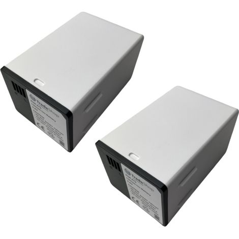 2x Trade-Shop Li-Ion Ersatz-Akku 3,6V / 15000mAh kompatibel mit Arlo Go 2, Pro 3, Pro 4, Pro 4X, Ultra 2, VML2030, FB1001, VMA5400 Überwachungskamera (1/2)