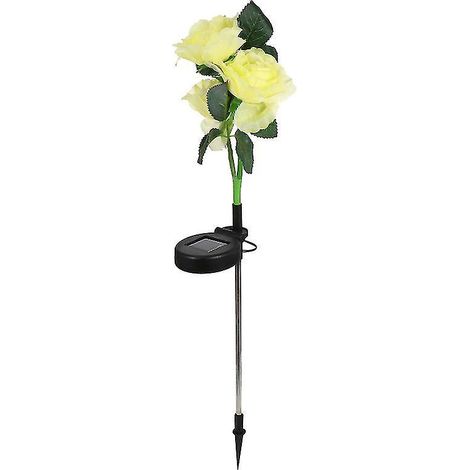 1 lampe solaire en forme de fleur (1/3)