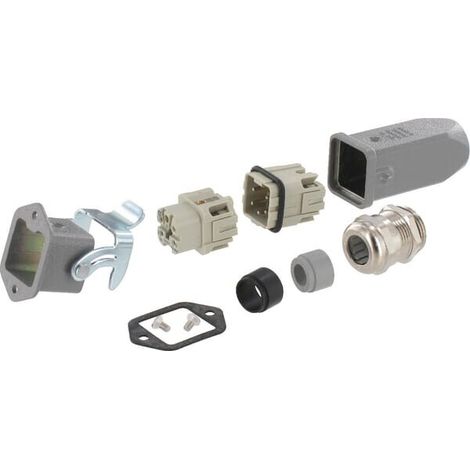 Set presa spina completo 5P HARTING HANKIT4AGM (1/3)