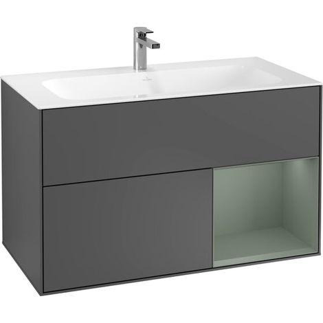 Villeroy & Boch G040GMGK Meuble sous-lavabo Finion G04 (1/2)