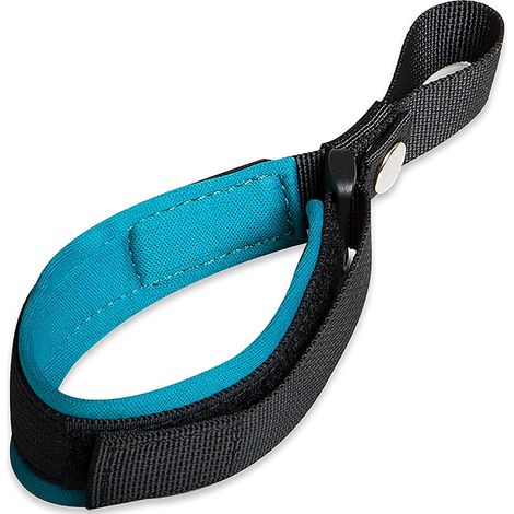 Laisse Pour Chien - Sangle De Poignet Réglable Avec Velcro - Bleu - 1 Pièce (1/4)