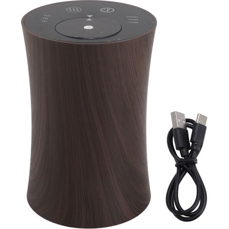 Diffuseur d'huiles essentielles sans eau, diffuseur d'aromathérapie portable, mini diffuseur de parfum pour la maison, la voiture et le bureau, format compact, chargement USB. (1/5)