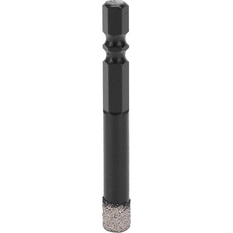 Foret Diamant Sec pour Marbre Béton Pierre Artificielle, Tige Hexagonale 8mm (1/5)