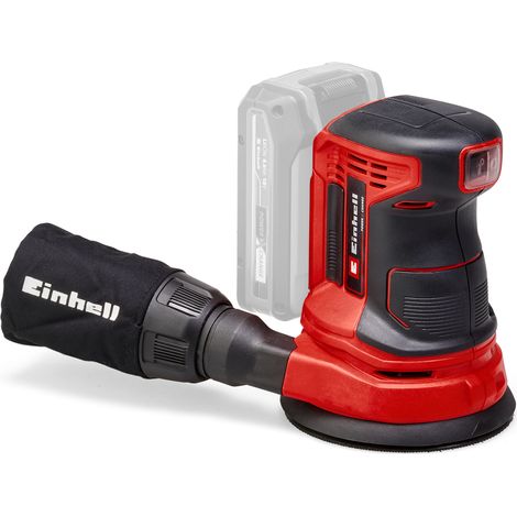 Einhell Ponceuse excentrique sans fil TE-RS 18 Li - Solo PXC (18V, Variateur électronique, Système auto-agrippant, avec 1 feuille abrasive) Livré sans Batterie ni Chargeur (1/4)