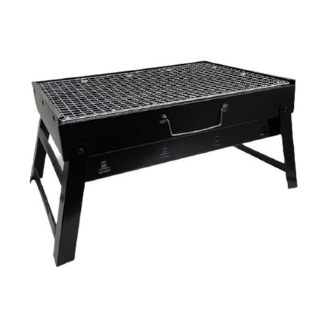 Maleta plegable portátil con parrilla de 43x29x22 cm
