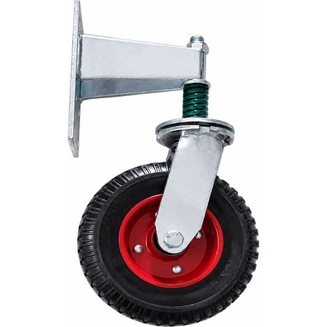 Roue de portail à ressort 8 pouces 200 mm acier galvanisé et caoutchouc charge 210 kg 8 5100 210kg 200mm 20 × 10 × 8 cm 5,11 kg – Livraison gratuite
