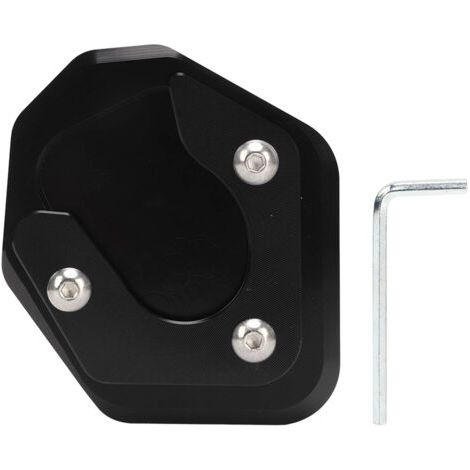 Prolunga per cavalletto laterale in alluminio CNC, supporto di ricambio resistente per CFMOTO 800MT 2020-2023, colore nero. (1/5)