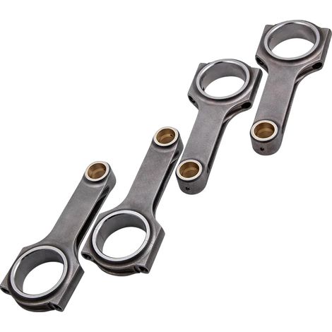 Bielas, compatibles con VW Golf MK1 Rabbit, acero forjado 4340, 600-800 CV (1/5)