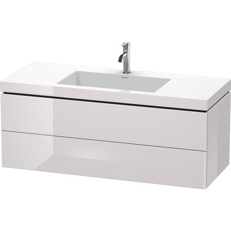 Meuble sous-vasque L-CUBE WT Vero Air 500x1200x480mm 1 trou de robinetterie w. fli