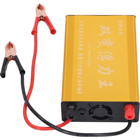 Onduleur Booster 12000W Aluminium Alliage Double Variateur Économie d'Énergie 12V (1/5)