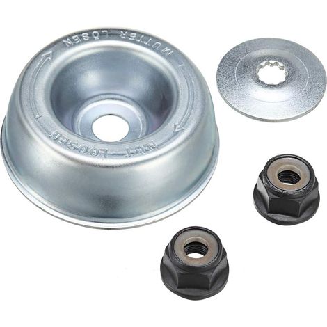 Set di 4 lame in metallo di alta qualità per decespugliatore STIHL.