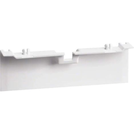 Support pièce de recouvrement pour plinthe SL20115 Pure HAGER SL20115A9016