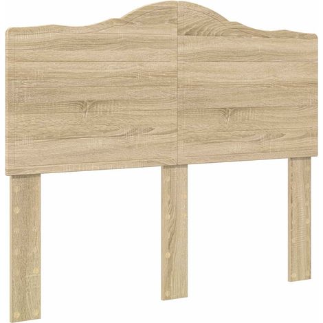 Maison Exclusive - Kopfteil Sonoma-Eiche Holzwerkstoff