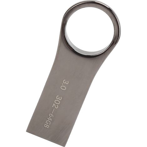 Clé USB LAMYOO 302 U Disk, boîtier métallique, portable, USB 3.0, stockage de données pour ordinateur et téléphone portable, 64 Go (1/5)