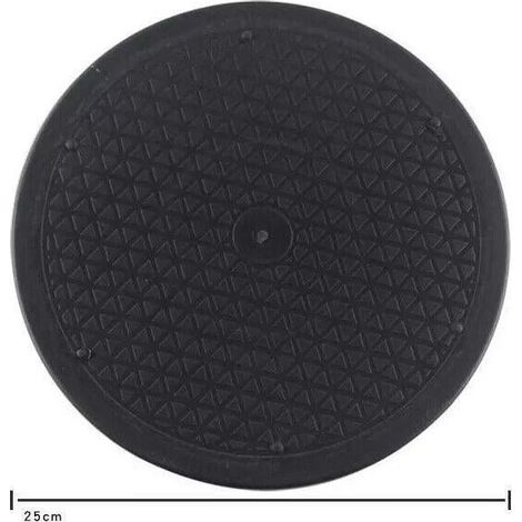 Support pivotant rotatif 25 cm 30 cm, plateau tournant robuste Lazy Susan pour TV et plantes 25 cm (1/5)