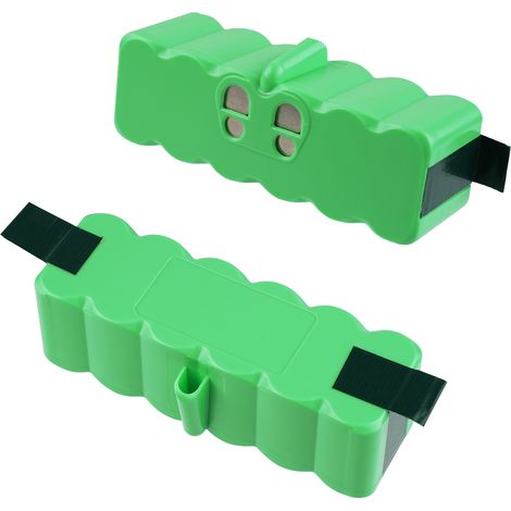 14.4V Aspirateur Batterie pour iRobot Roomba 500 510 520 530 532 535 540 545 550 552 555 560 562 570 580 585 600 610 620 630 650 660 700 760 770 780 790 800 870 880 14.4V 6800mAh Li-ion,2pcs