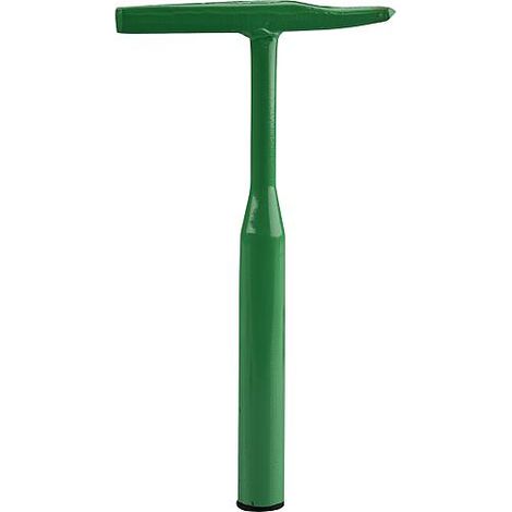Marteau de soudeur avec manche acier meulé et trempé - 430g