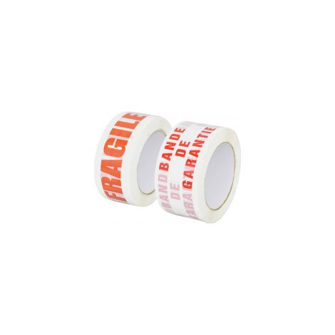 Verpackungsklebeband, „Vorsicht Glas“-Klebeband, 66 m x 50 mm OUTIFRANCE