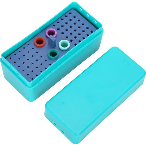 Boîte de points en gutta-percha dentaire, porte-fraises réutilisable et accessoires dentaires en style C (1/5)