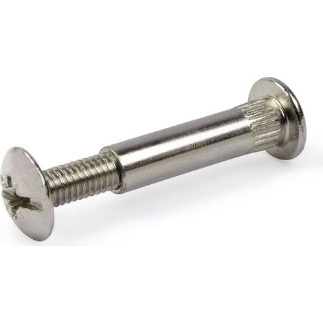 Viti di collegamento in ferro nichelato 30 - 43 mm. 4 pz.