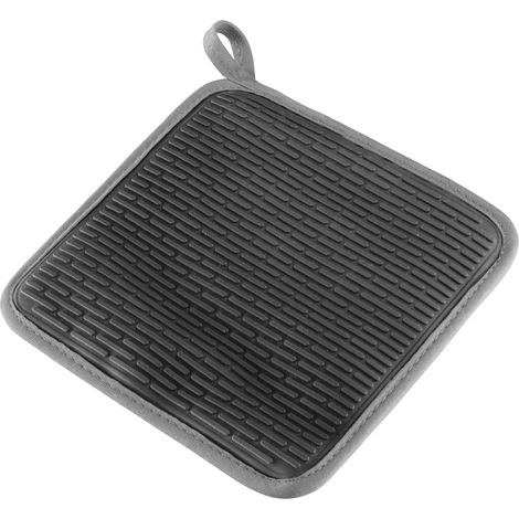 Westmark Presine – Pratiche presine per lavorare in sicurezza con fornelli e forno, guanti da cucina con protezione dal calore fino a 250°C – Grigio/Antracite