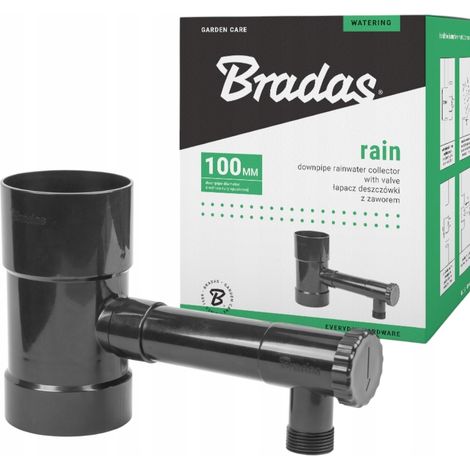 Regenwasserauffangbehälter 100 mm, Graphit (1/5)
