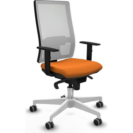 Sedia da ufficio piqueras y crespo Horna bianco ergonomica