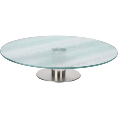 Drehbare Kuchen-Servier-Platte Glas Ø 30 cm -101001040-Kuchenplatte (1/2)