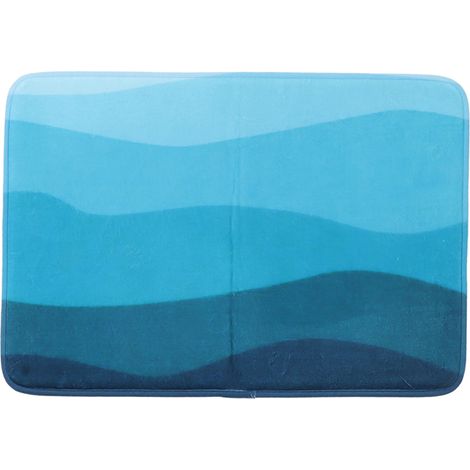 Tapis de sol confortable en flanelle pour maison, grand tapis de salon ou bureau, décoration intérieure, 50x80cm (1/5)