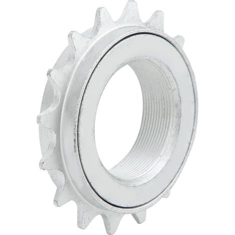 Volant d'inertie monovitesse 16 dents en acier inoxydable, accessoire pour vélo de route/VTT (1/5)