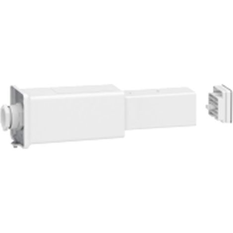 Canalis KBB - embout d'alimentation 40A - montage gauche - blanc - KBB40ABG4W