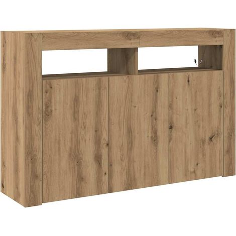 Maison Exclusive - Credenza Rovere artigianale 116 x 30 x 75 cm (1/5)