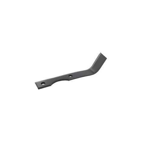 Cuchillo de fresas izquierdo para motocultor adaptable en Agria - L: 175mm. Tipo escardador.