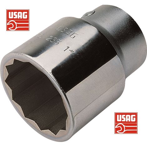USAG 235 1 N 65 CHIAVE A BUSSOLA CON BOCCA POLIGONALE IDEALE MOZZI RUOTE IVECO (1/3)