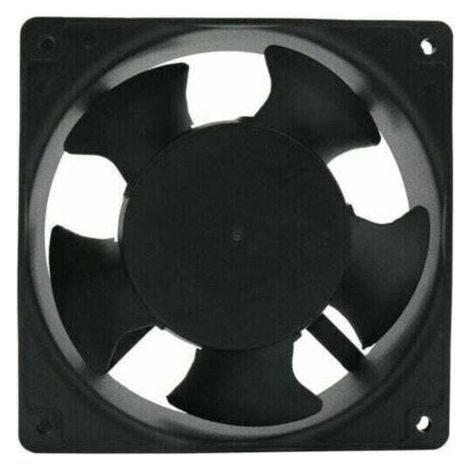 Axial-Kaminventilator 120 x 120 x 38 mm – Geräuscharme Metallflügel – Universell einsetzbar – Effiziente Rauchabsaugung – Für Kaminbesitzer