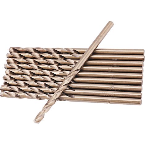 Jeu de forets M35 au cobalt, jeu de forets HSS-CO pour le perçage de l'acier inoxydable (2,0 mm) (1/5)