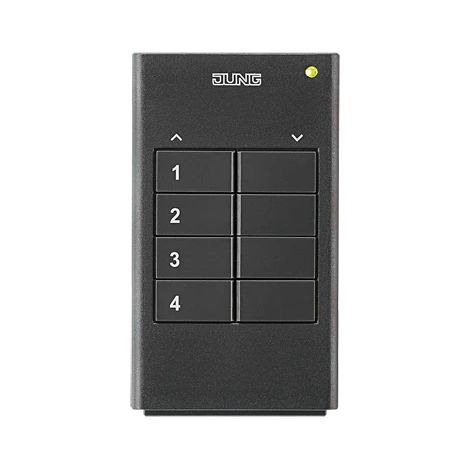 Jung eNet Emisor manual inalámbrico, antracita FM HS 4