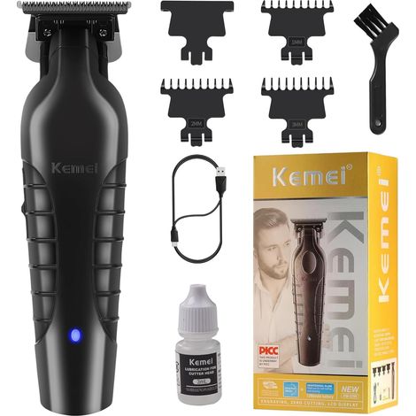 PG2299 Tondeuse à Cheveux/Barbe Professionnelle pour Hommes, Tondeuse à Zéro Écart avec Lame en T, Sans Fil et Rechargeable