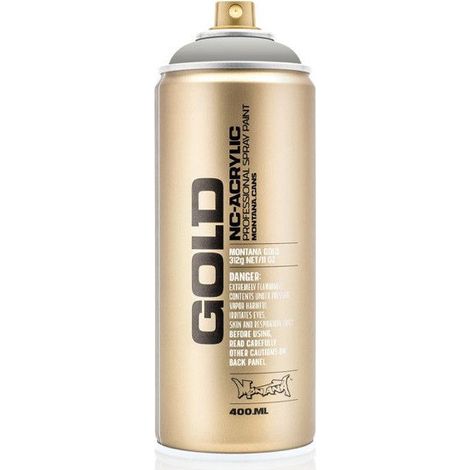 Bombe de peinture - Gold - Acrylique - Iron curtain - G7030 - 400ml - Montana Cans