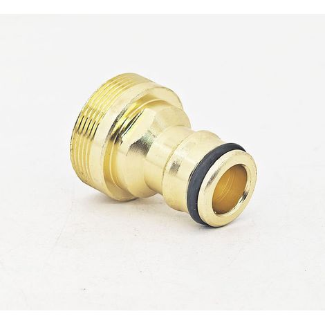 Connector for car wash gun, connector for sink made of aluminum alloy, quick-connect fitting for washing machine faucet (1/4)
