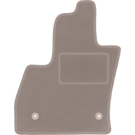 Alfombrilla de conductor beige para: Fiat 500L monovolumen (2012-)