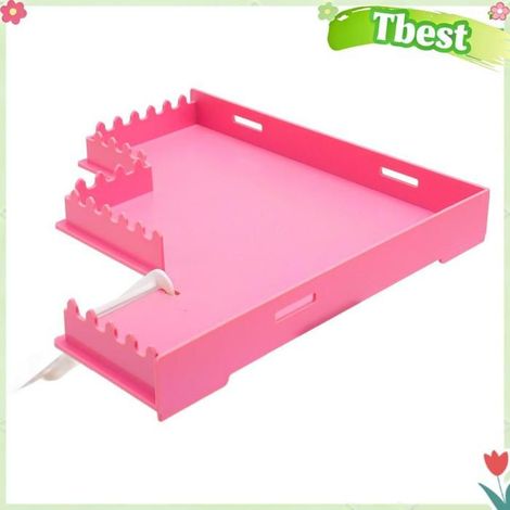 Tbest Plateforme de cage pour hamster Plateforme Pour Cage à Hamster En Plastique Sûre Et Amusante animalerie jouet En Type M (1/5)
