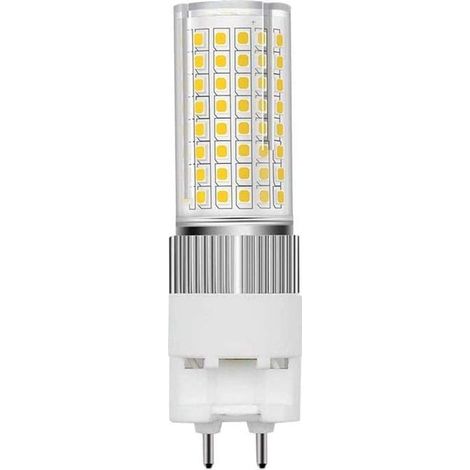 ampoule LED G12 G12 16W lumière à double ampoule de base de l'aiguille, ampoule à halogénure métallique G12 ampoule équivalent (Warm White) (1/5)