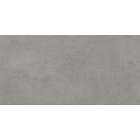 Carrelage effet Béton Gris Cendré 120x60x0,9 cm Mat Gravino - Sol et mur intérieur (vendu par carton de 1,44 m²) - RO'MA CARRELAGE