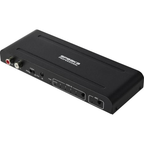 SpeaKa Professional SP-HSU-300 4 Porte Switch HDMI ARC (canale di ritorno audio) 3840 x 2160 Pixel (1/5)