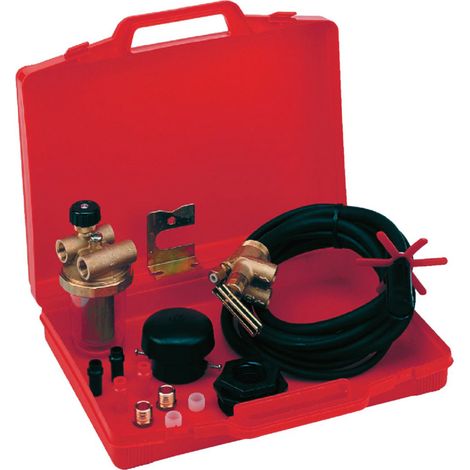 Watts – Colimazout pour cuve fioul plastique avec filtre bitube RG2 – Débit 500 L/h – Raccords inclus pour tubes Ø 8-10-12 mm - 22L0146404